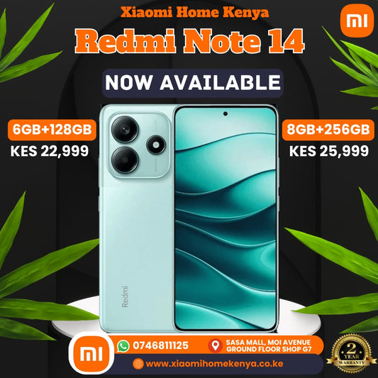 Redmi Note 14 6+128, New In Market, Midnight Black + Free Gift