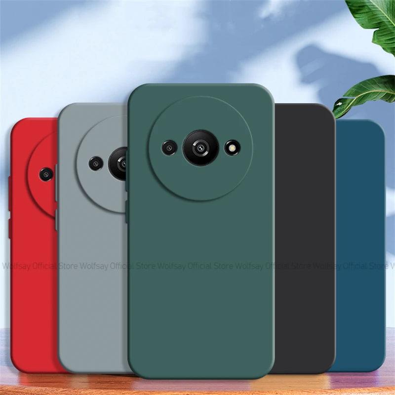 Redmi A3 Silicone Cover, Camera Protection - XIAOMI HOME KENYA OFFICIAL AUTHORIZED STORE